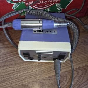 USDA Power Electric Nail Drill Machine - Lavender and White